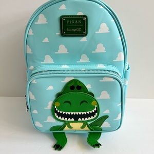 Loungefly toy story Pixar Rex. He actually Roars.